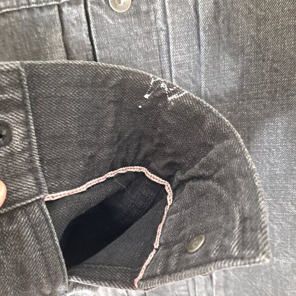 Taylor Stitch Dispatch Jacket Organic Cotton Black Denim  40 M Fits L+ - Picture 10 of 16